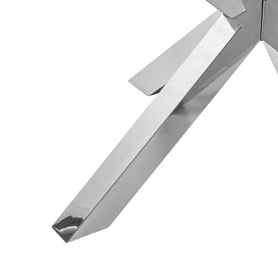 Beliani Couchtisch aus Sicherheitsglas  STARLIGHT  