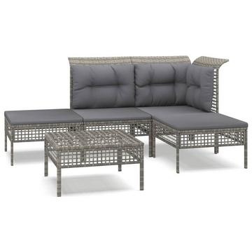 Garten lounge set poly-rattan