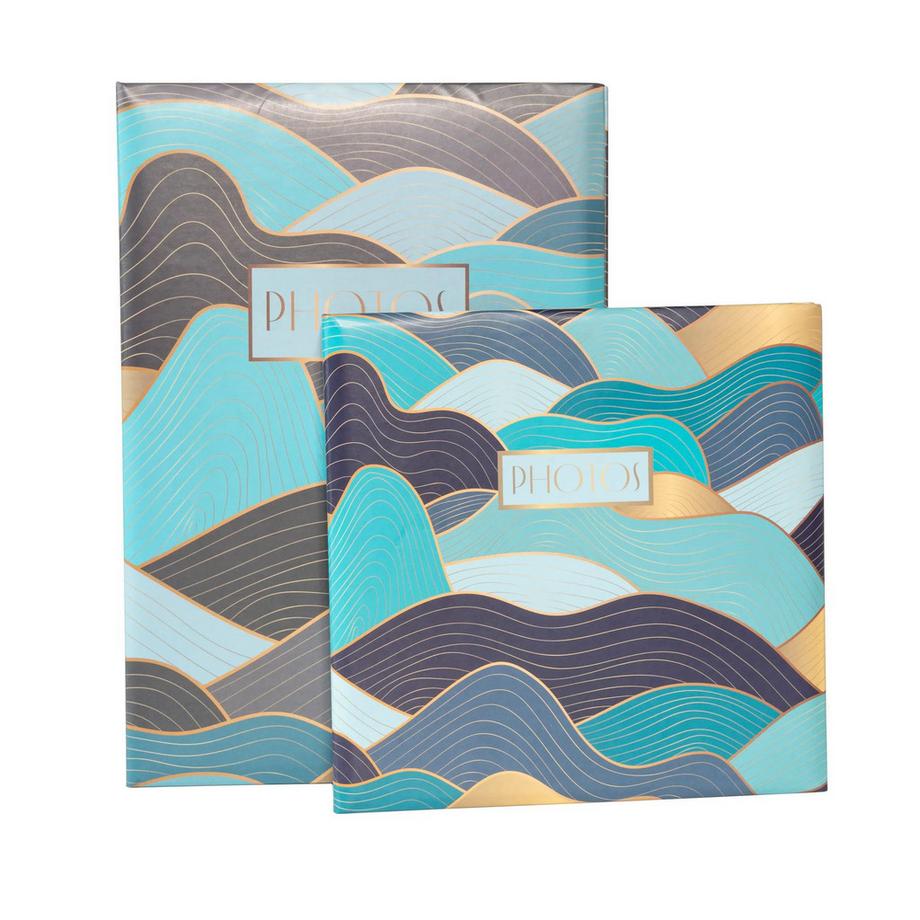Exacompta Album photos à pochettes 200 photos 10x15cm OCEAN - x 6  