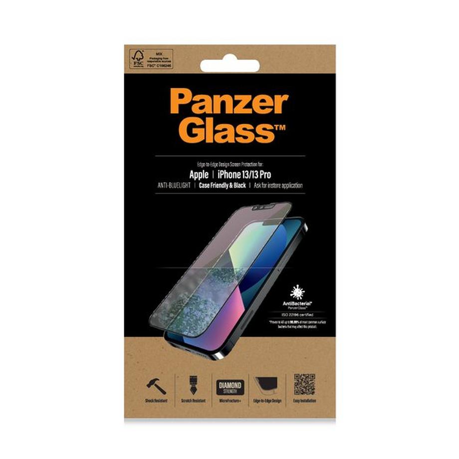 PanzerGlass  ® Anti-blue light Displayschutz iPhone 13 | 13 Pro | Edge-to-Edge 