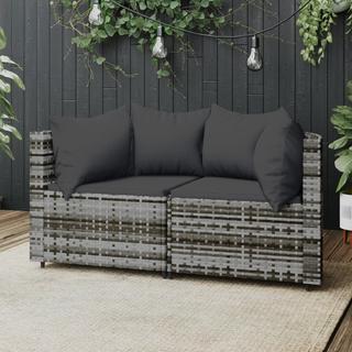 VidaXL Ecksofa poly-rattan  