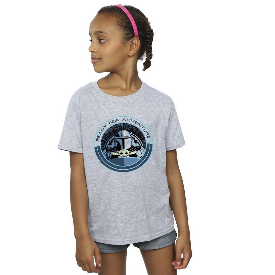STAR WARS  Tshirt THE MANDALORIAN READY FOR ADVENTURE 