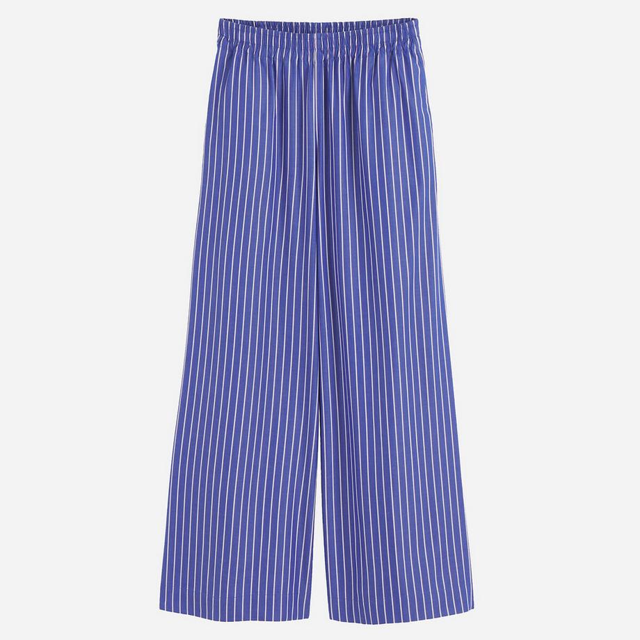 La Redoute Collections  Weite gestreifte Hose mit Dehnbund 