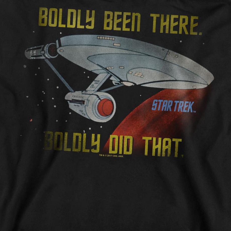 Star Trek Boldly Did That Sweatshirt  