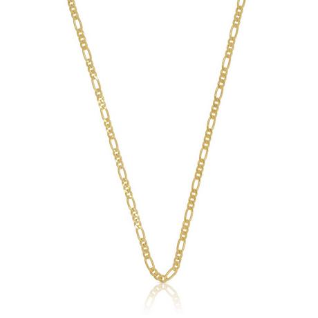 MUAU Schmuck  Collier Figaro Gelbgold 750, 2.3mm, 40cm 