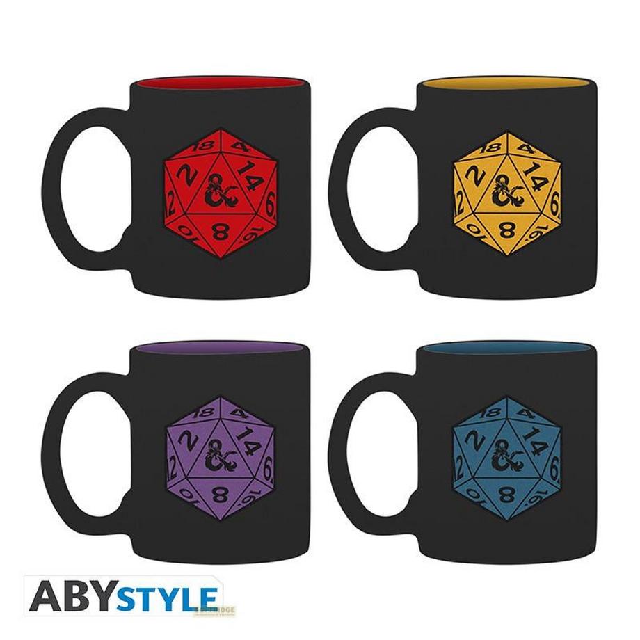 GB Eye Becher - Espressotassen - Dungeons & Dragons - Würfel 20  