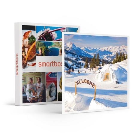 Smartbox  Suggestiva fuga in villaggio igloo: 1 notte con relax per 2 - Cofanetto regalo 