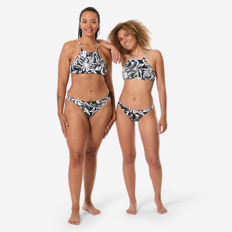 DECATHLON Andrea Blumenmuster Neckholder Bikini Oberteil  