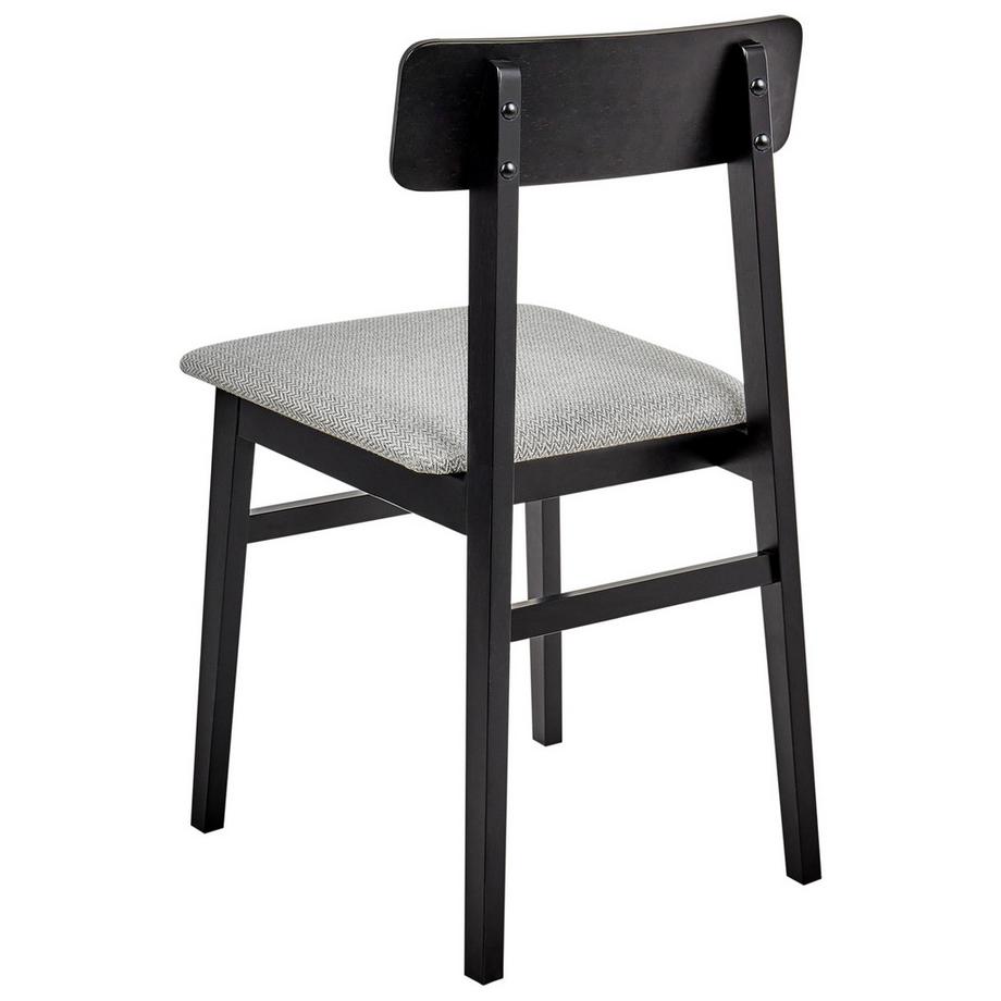 Beliani Set di 2 sedie da pranzo en Legno di caucciù Classico STACY  