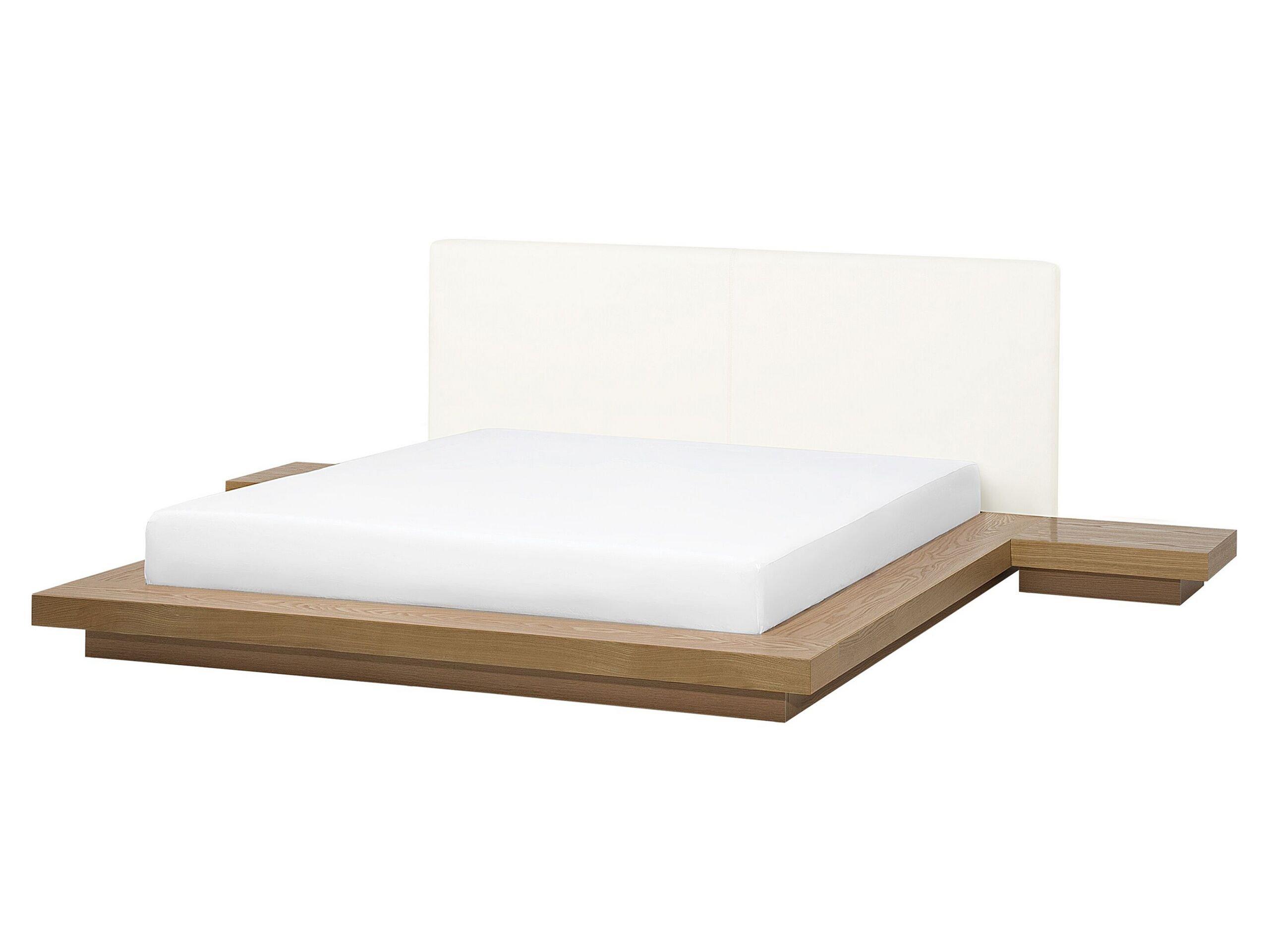 Beliani Bett mit Lattenrost aus MDF-Platte Modern ZEN  