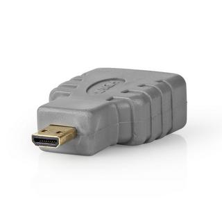 Nedis  Adattatore HDMI Micro spina HDMI - HDMI femmina grigio 