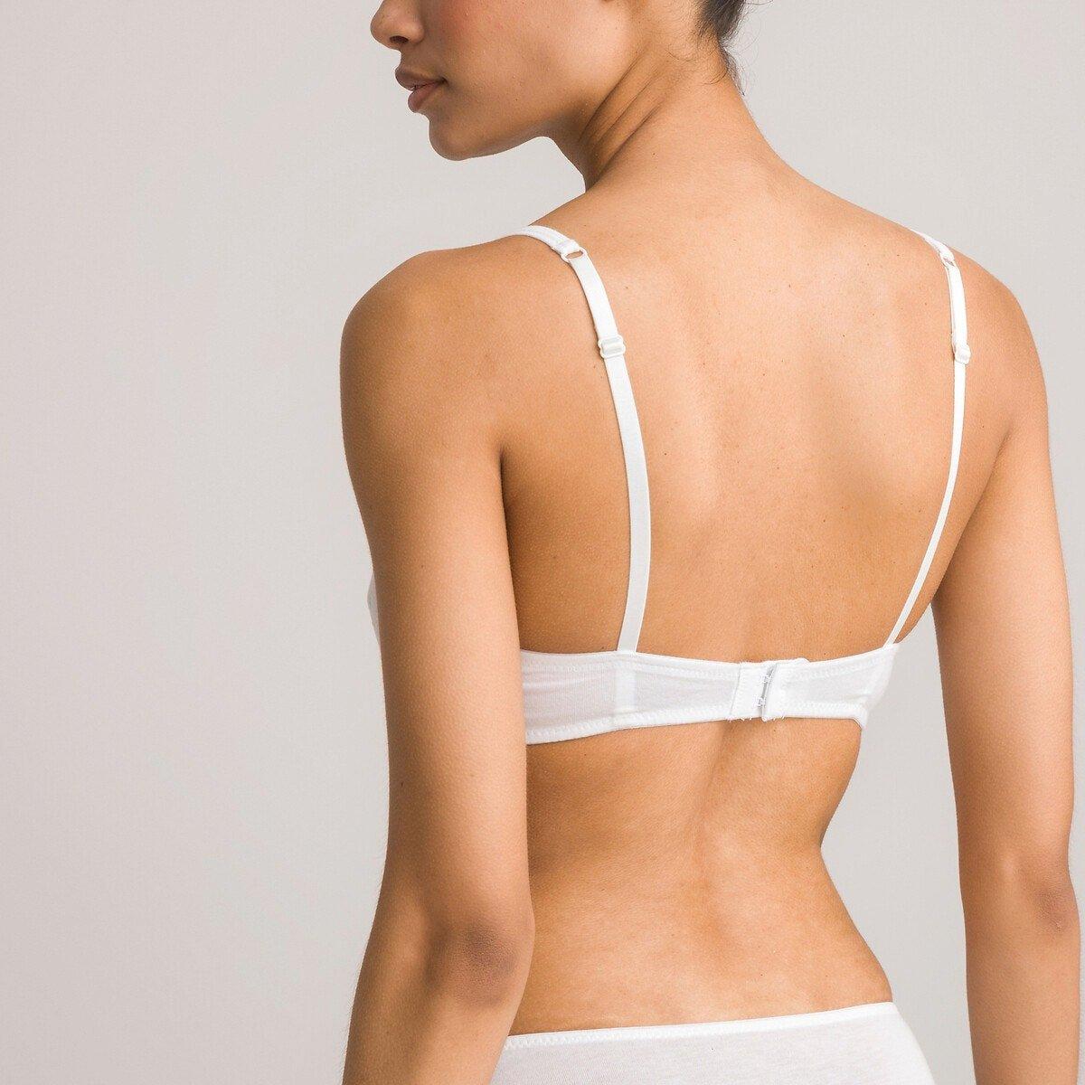 La Redoute Collections  Soutien-gorge emboîtant en coton brodé Galya 