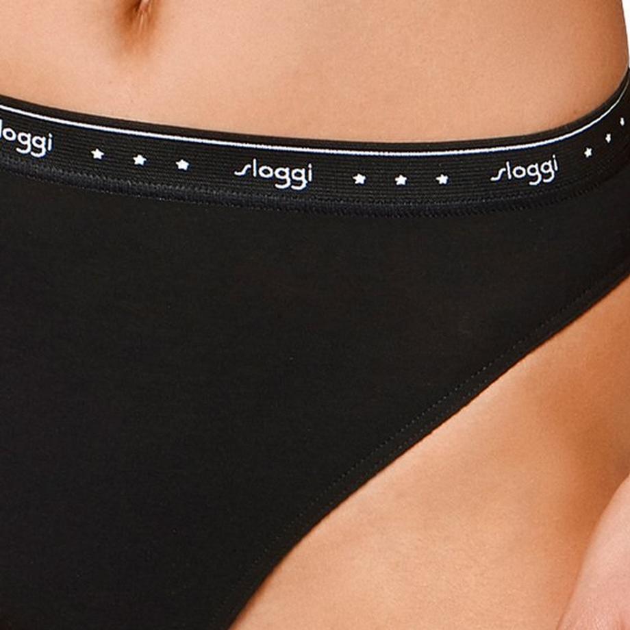 sloggi 24/7 100 Culottes Tai Lot de 4  