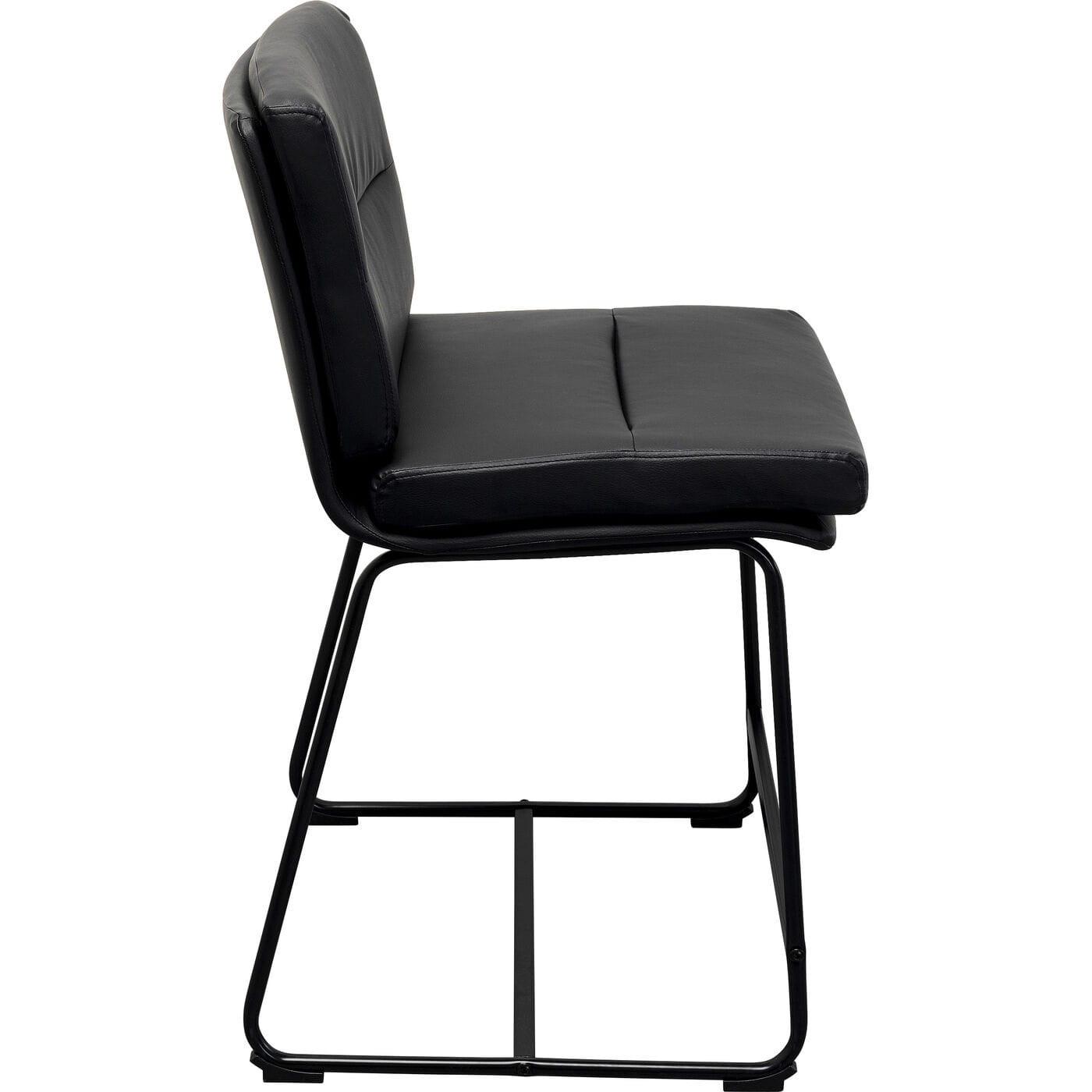 KARE Design Chaise de bar Ginny noire 60  