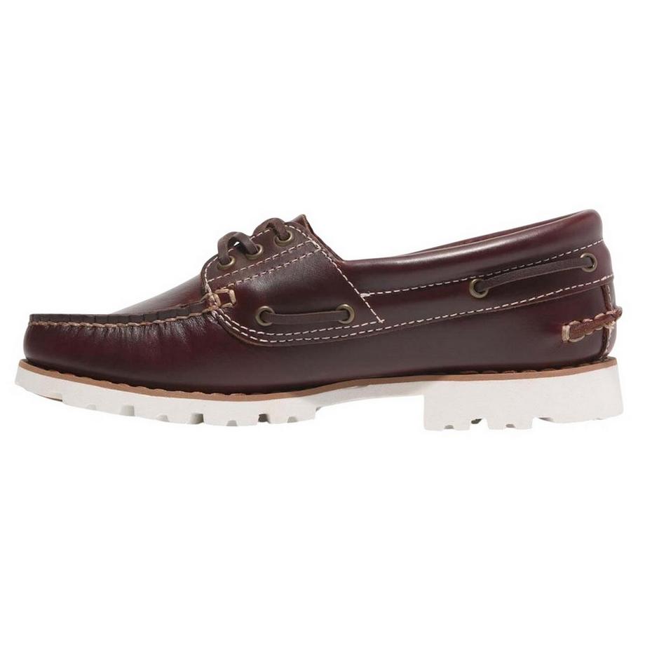 Timberland Chaussures Bateau Classiques en Cuir  