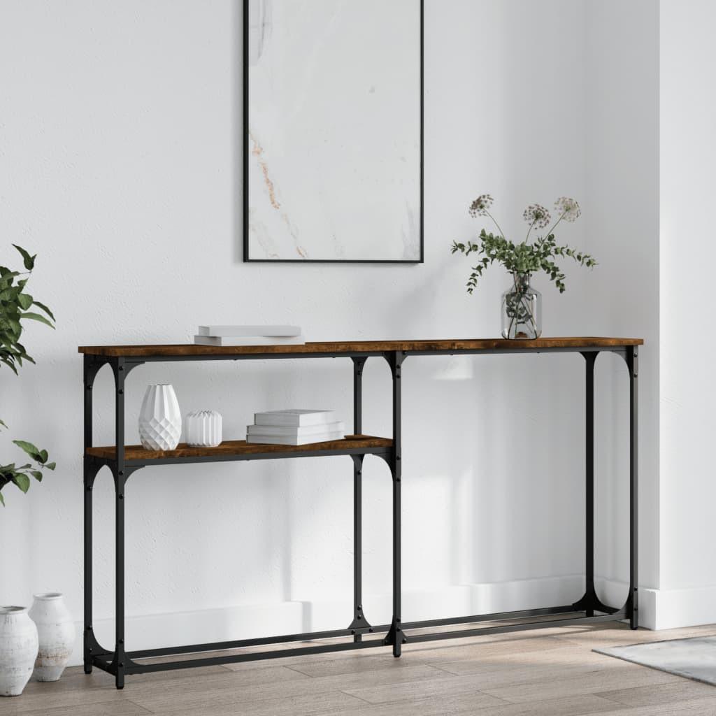 VidaXL Table console bois d'ingénierie  