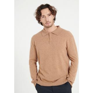 Studio Cashmere8  LUKE 5 Langärmeliges Polo-Shirt - 100% Kaschmir 