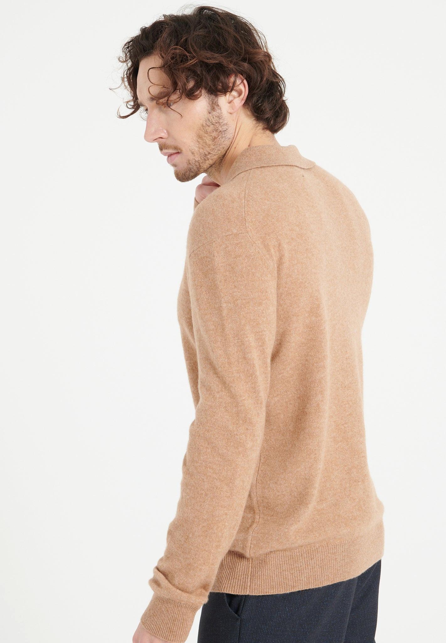 Studio Cashmere8  LUKE 5 Polo manches longues - 100% cachemire 