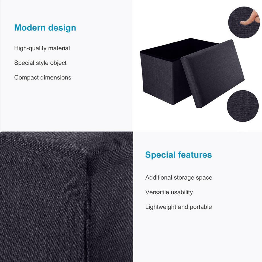 Intirilife Faltbare Sitzbank  