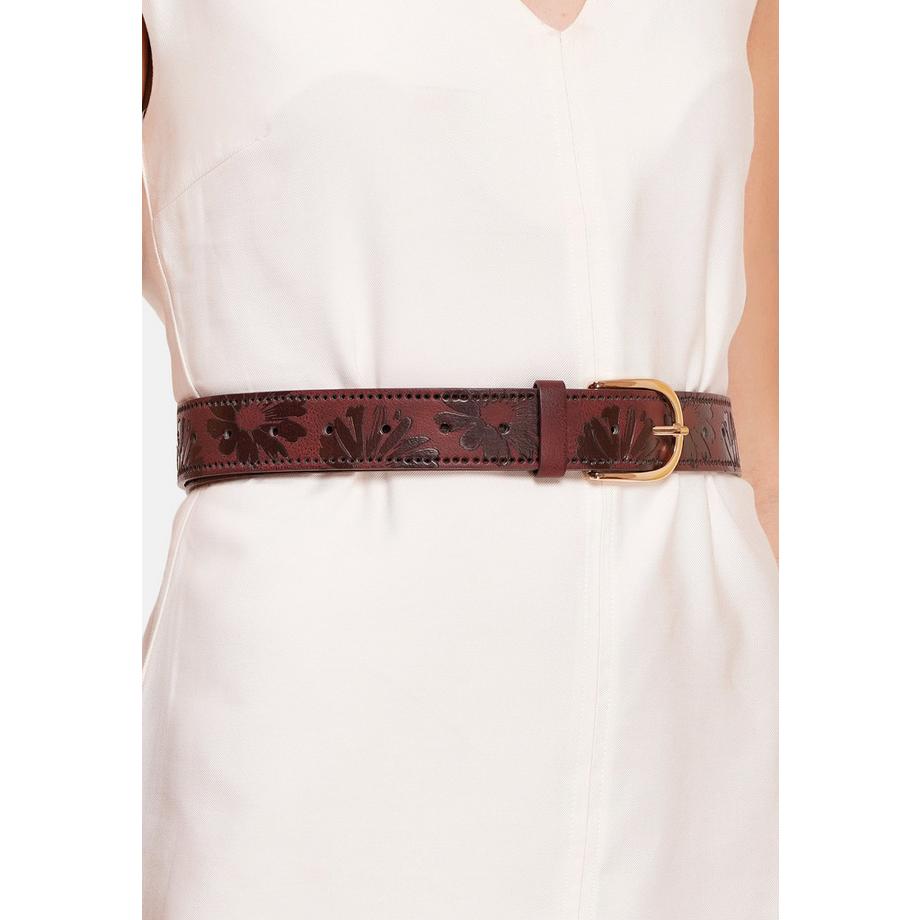 AVANT-GARDE PARIS  Cintura Classica Elegante Marrone 