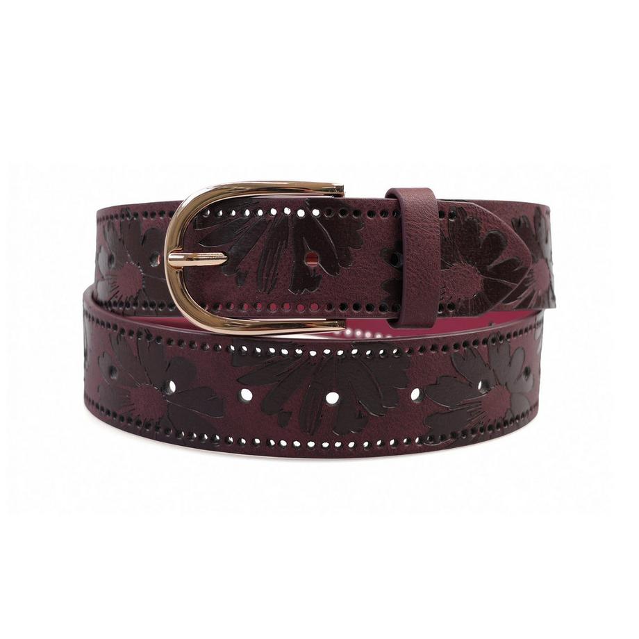 Ceinture marron élégante classique