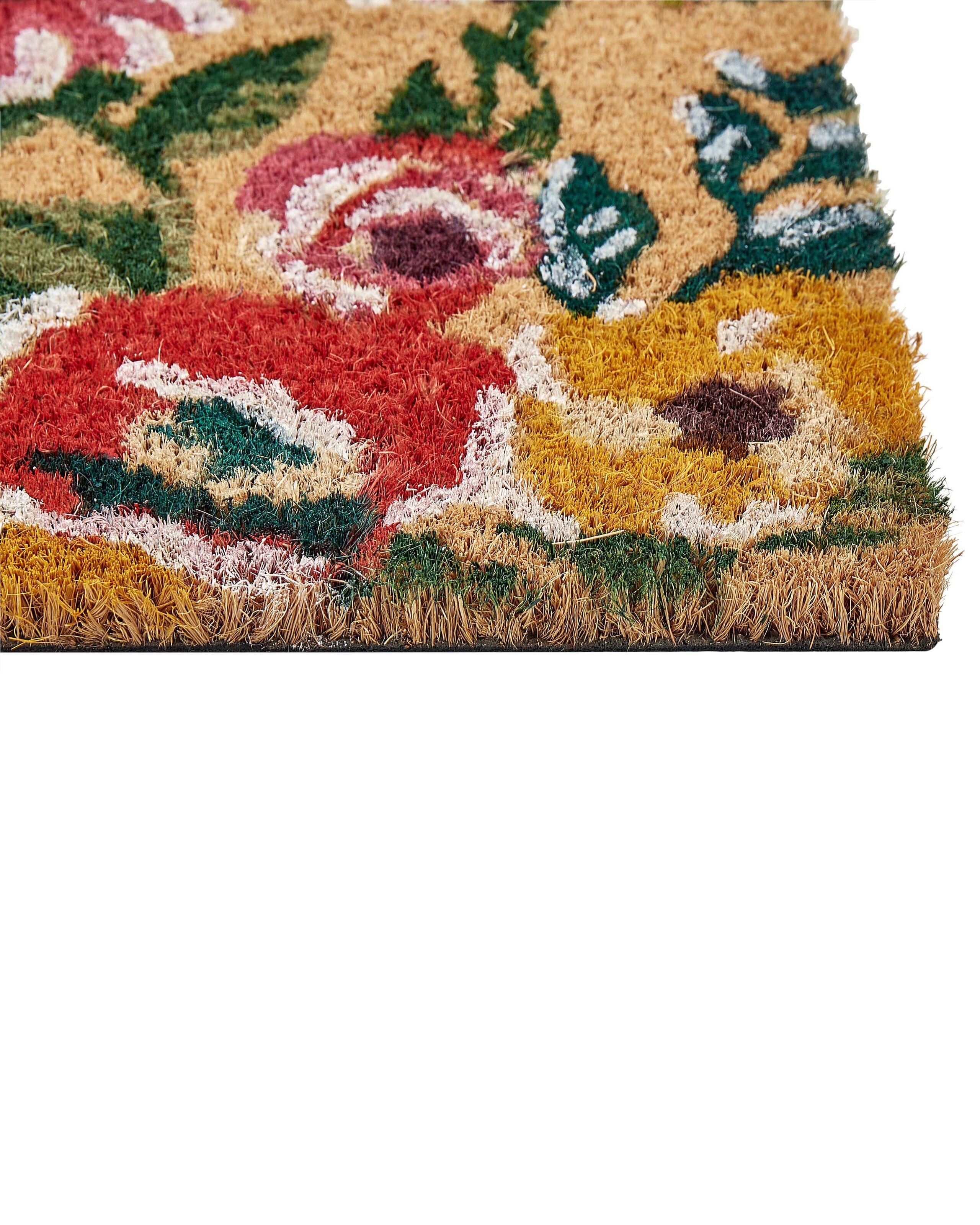 Beliani Tappetino da Ingresso en Fibra di Cocco Moderno KITA  