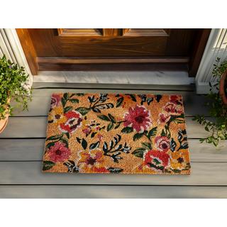 Beliani Tappetino da Ingresso en Fibra di Cocco Moderno KITA  