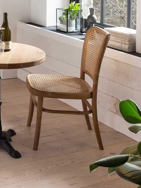 mutoni Stuhl Rattan Teak natur  