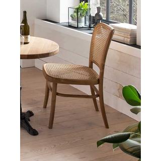 mutoni Stuhl Rattan Teak natur  