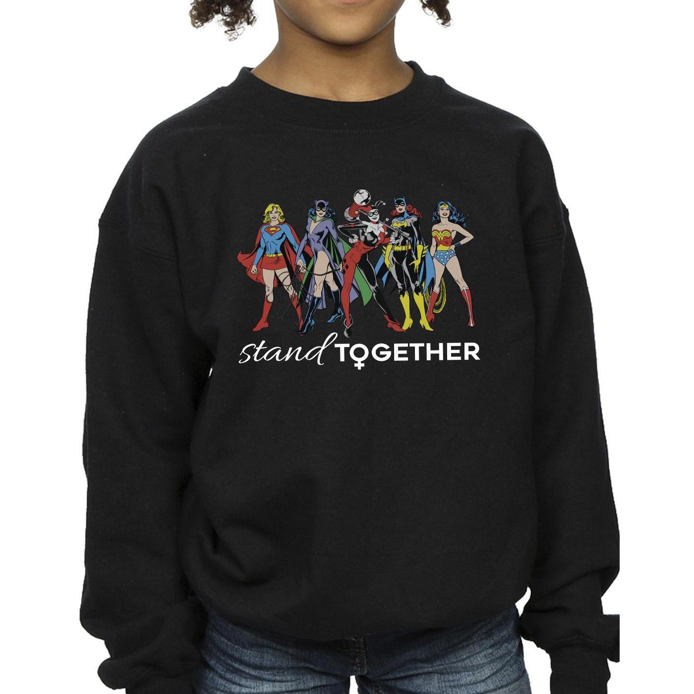 DC COMICS  Women Of DC Stand Together Sweatshirt 