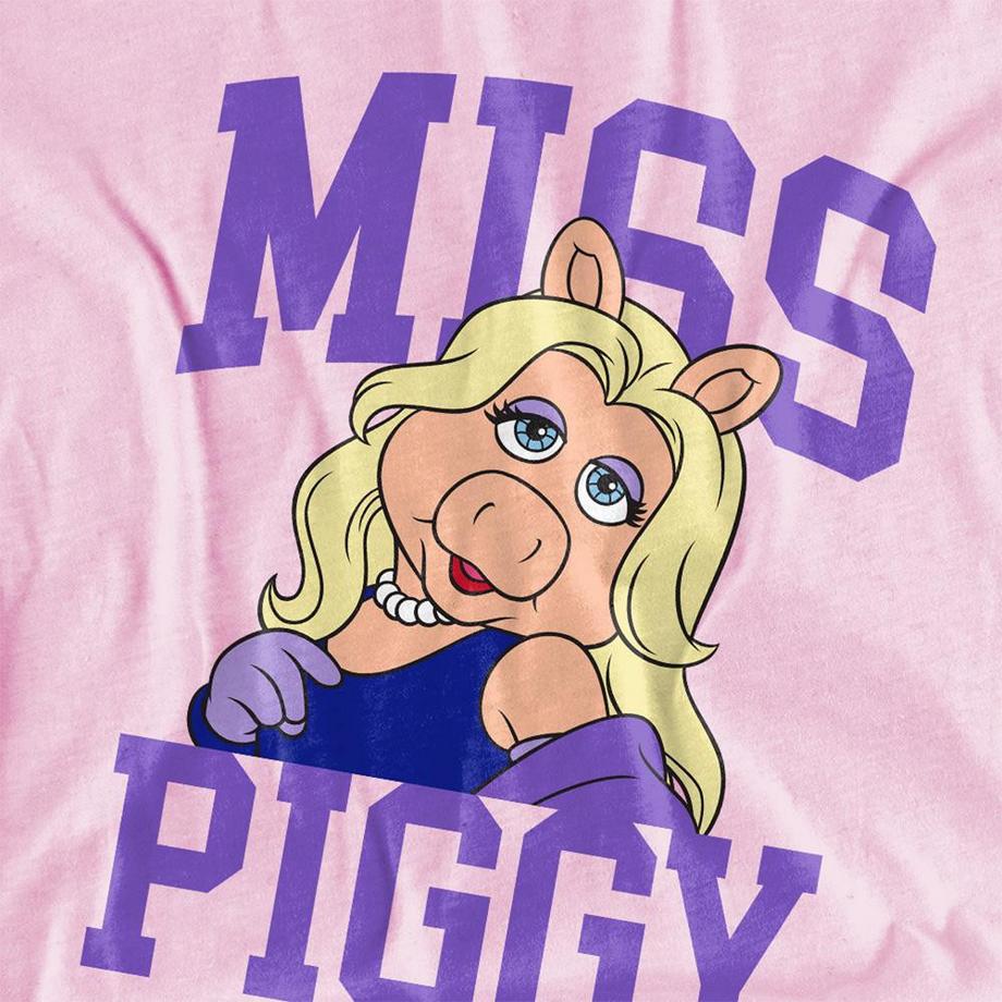 The Muppets  T-ShirtMotif Piggy La Cochonne Motiftyle Collégien 