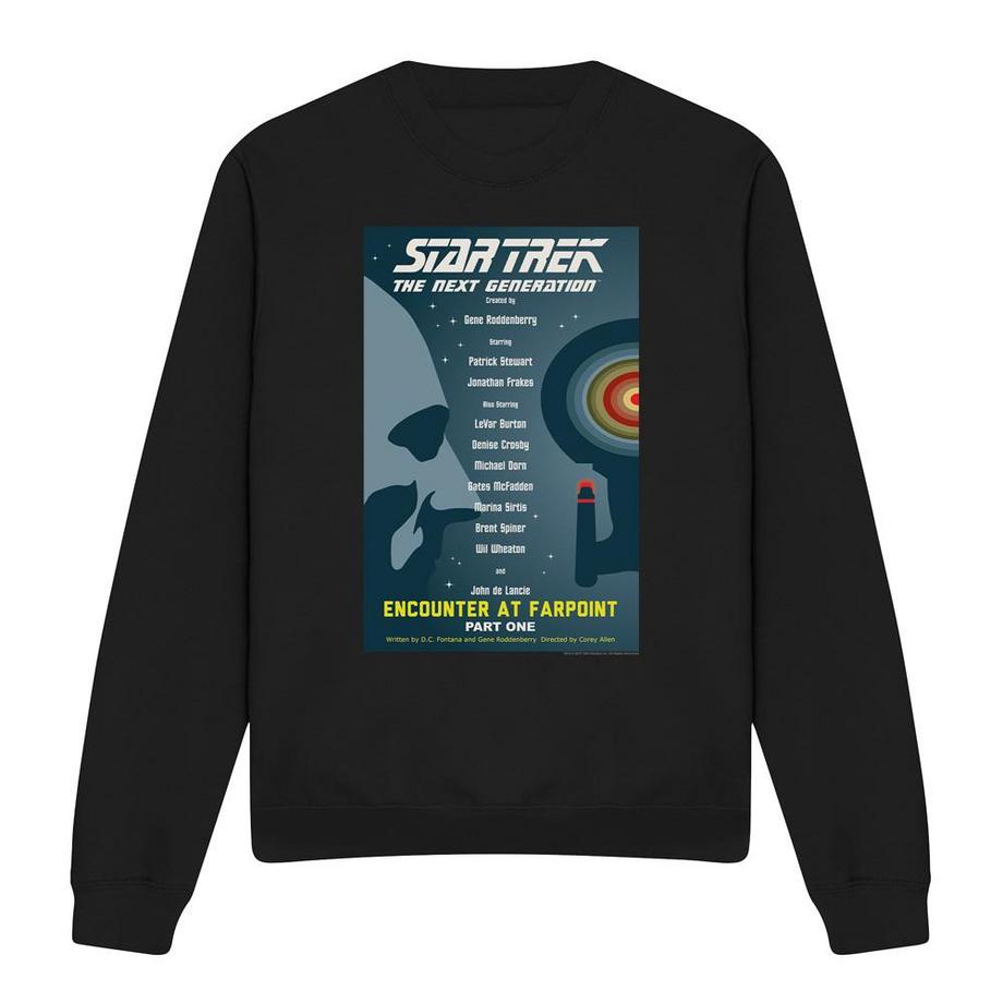 Star Trek The Next Generation Season 1 Episode 1 Sweatshirt  