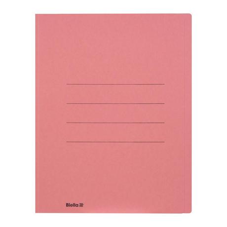 Biella Einlagemappe A4 240 gm² 100 Stück, Rot, für 90 Blatt  