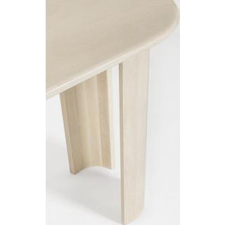 mutoni Table console Orlando ovale naturel  