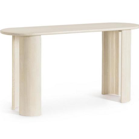 mutoni Table console Orlando ovale naturel  