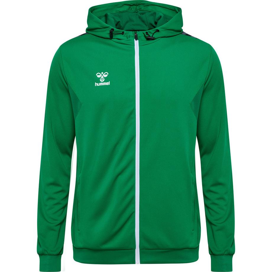 giacca da tuta in poiestere con cappuccio e zip humme authentic