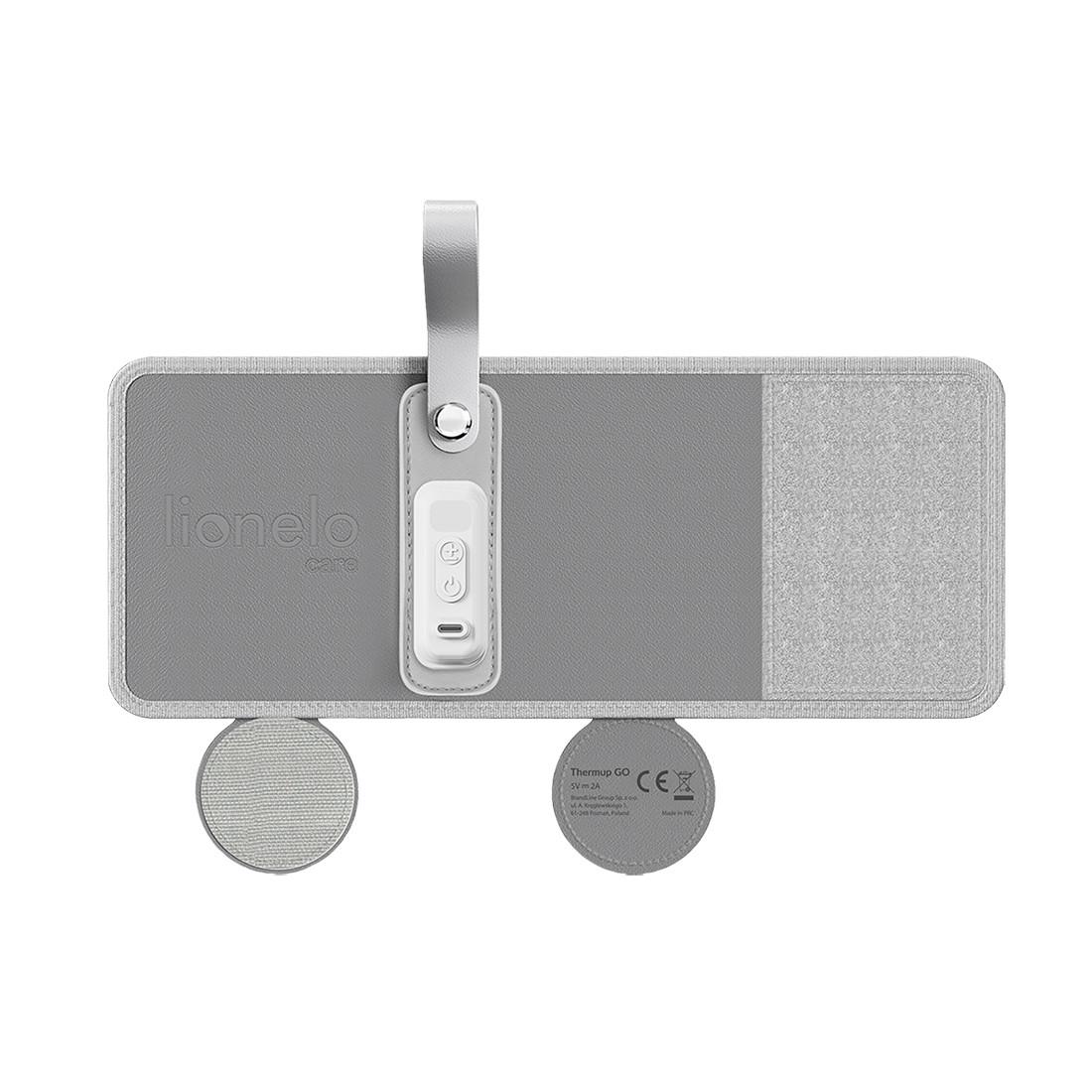 Lionelo  Fläschenwärmer Thermup Go Grey Silver 