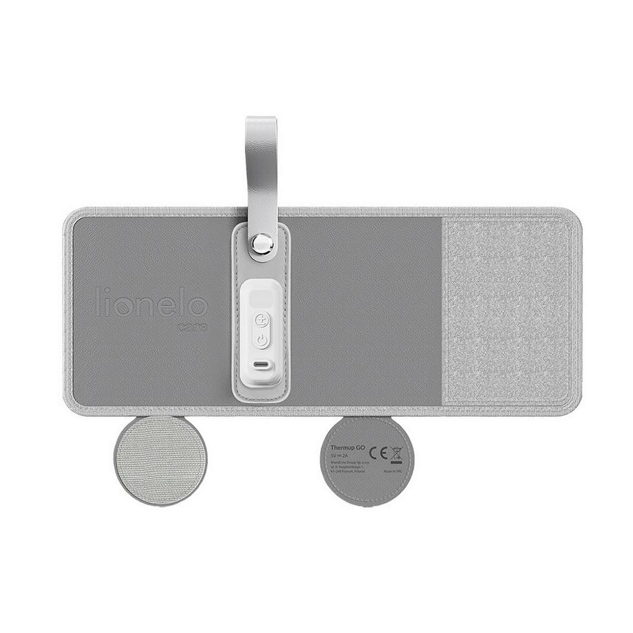 Lionelo  Fläschenwärmer Thermup Go Grey Silver 