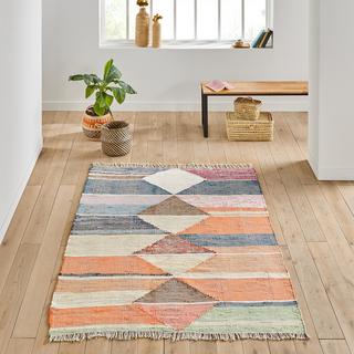 La Redoute Intérieurs Tapis tissé plat en coton  