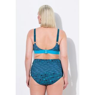 Ulla Popken Bikini Fischmuster ohne Softcups  