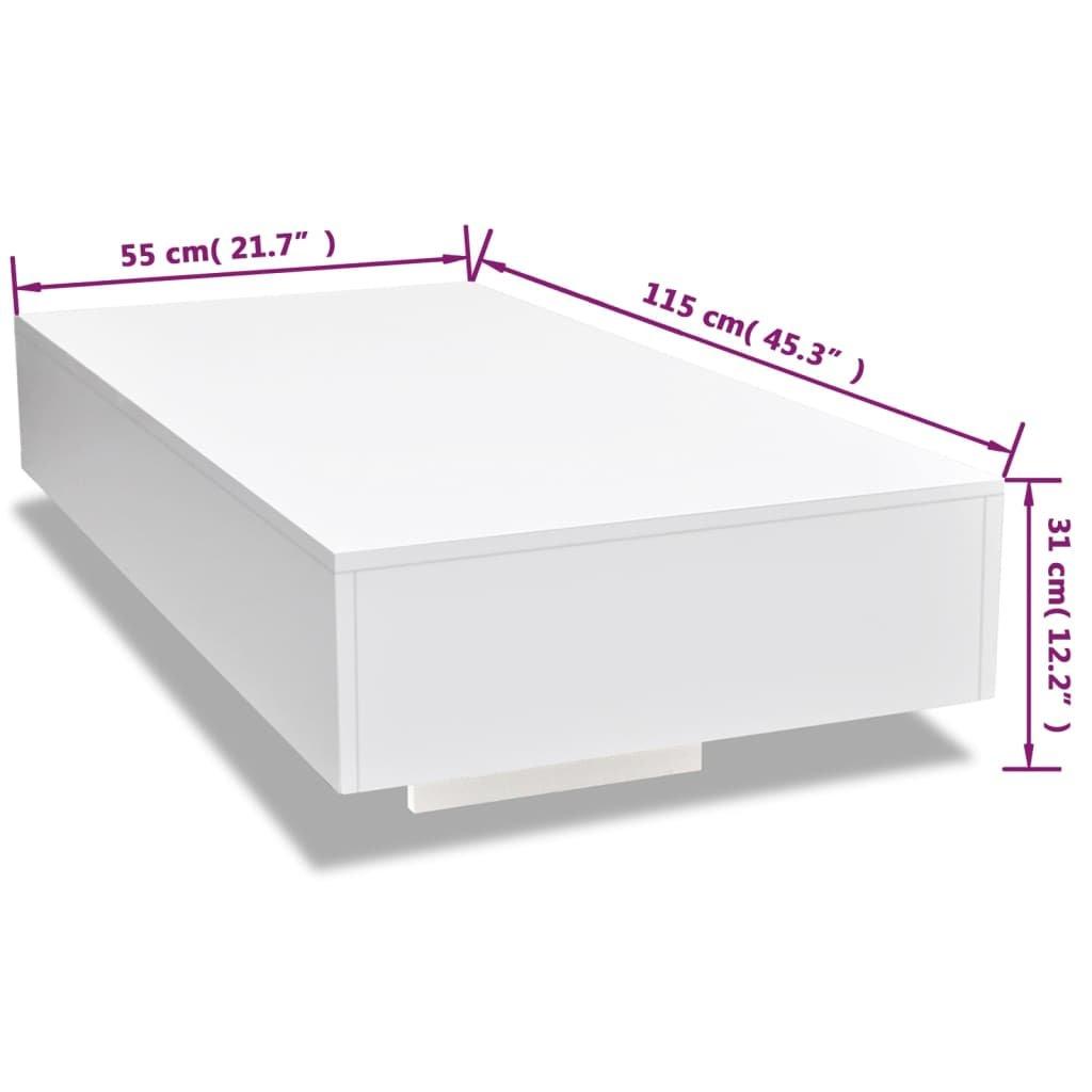 VidaXL tavolino da salotto MDF  