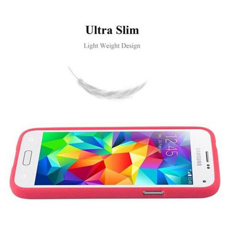 Cadorabo  Hülle für Samsung Galaxy S5 MINI / S5 MINI DUOS TPU Silikon Frosted 