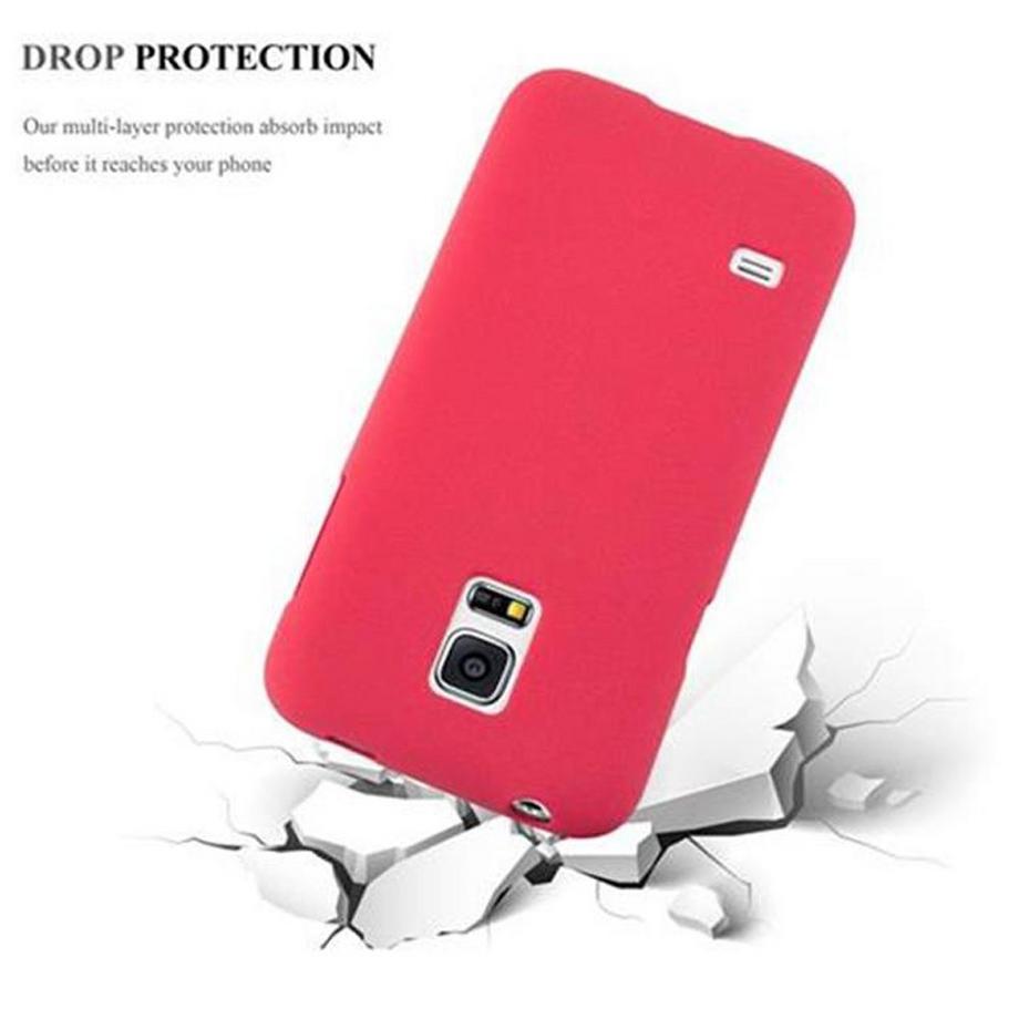 Cadorabo  Hülle für Samsung Galaxy S5 MINI / S5 MINI DUOS TPU Silikon Frosted 