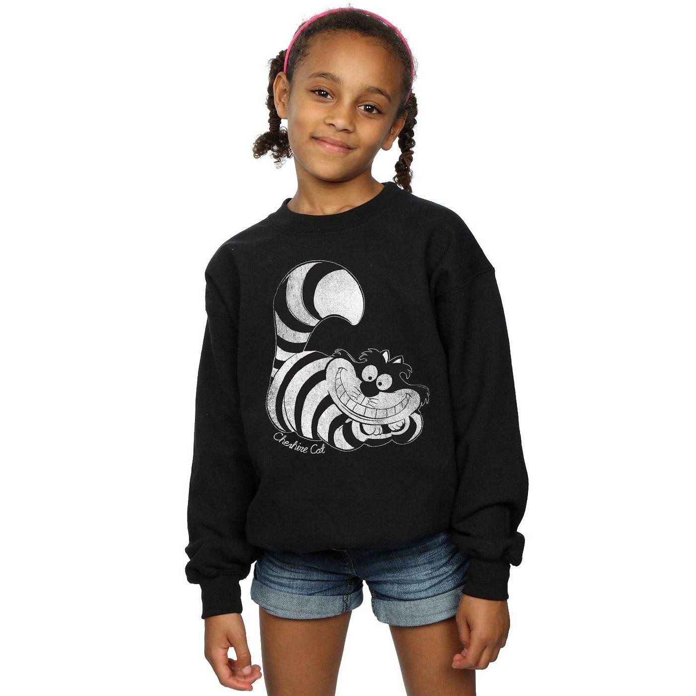 Disney  Alice in Wonderland Mono Cheshire Cat Sweatshirt 