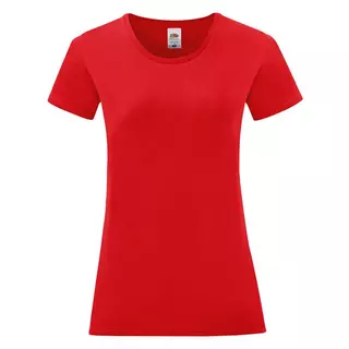 Fruit of the Loom  Tshirt manches courtes ICONIC Rouge Bariolé