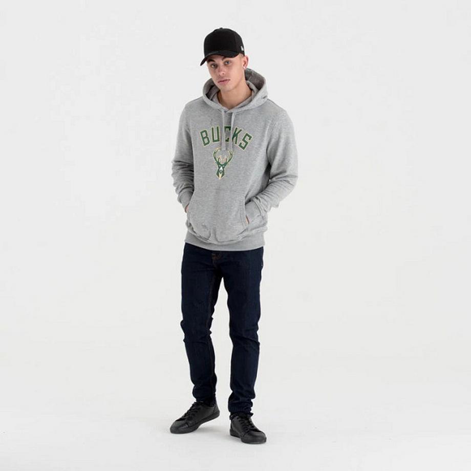 NEW ERA Milwaukee Bucks NBA Sweatshirt à capuche  