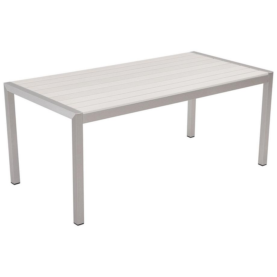 Beliani Set da pranzo per giardino con sedie en Legno plastico Industriale VERNIO  