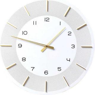 KARE Design Horloge murale Lio blanc rond 60  