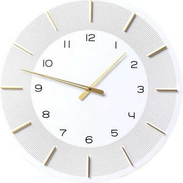 Horloge murale Lio blanc rond 60