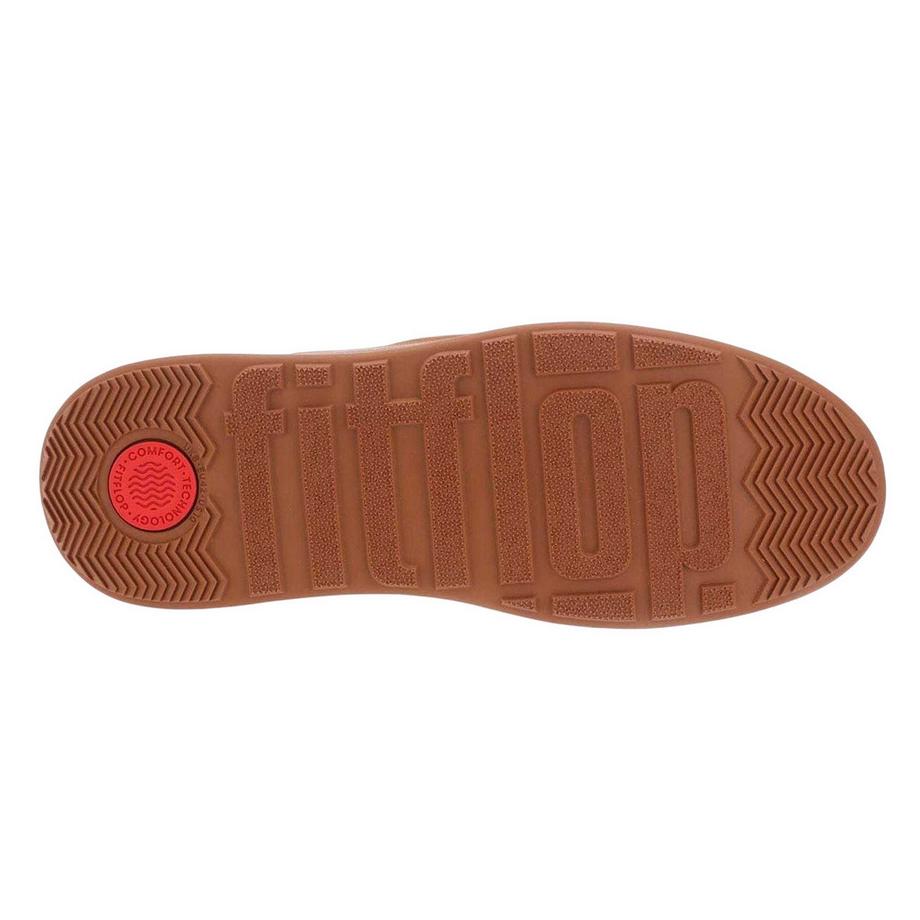 fit flop Fmode Stivali Chelsea in pelle scamosciata con tacco zeppa  